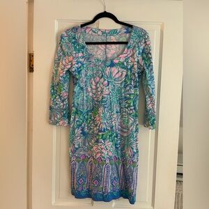 Lilly Pulitzer- Sherrill Dress-Multi In Full Bloom- Size Small